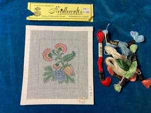 Kit de punto de cruz jacobeo, artesanías de aguja Nicholson-White House Williamsburg, VA, - Imagen 1 de 3