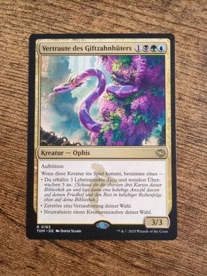 MAGIC THE GATHERING Drachensturm Vertraute Des Giftzahnhüters R TDM0183 NM - Bild 1 von 4