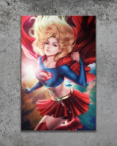 Supergirl "Flight" Metal Print - Picture 1 of 8