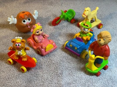 Lote de 7 Juguetes Happy Meal McDonalds Años 80 Muppet Bebés/Garfield/Berenstein Bears + Foto 1 de 4