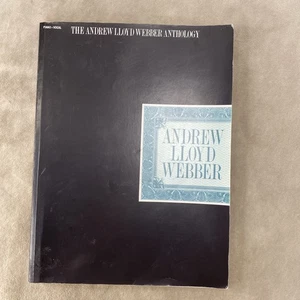 The Andrew Lloyd Webber Anthology Songbook for Piano & Vocal 1987 Softcover - Bild 1 von 4
