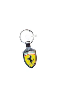 FERRARI CHROME KEYCHAIN Read - Picture 1 of 3