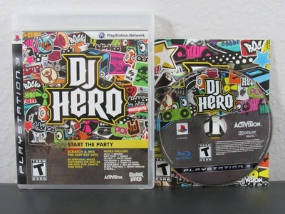 DJ Hero (Sony PlayStation 3, 2009) CIB - Image 1 of 3