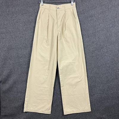 Calça Levis Feminina Alta Solta 26 Perna Larga Cintura Alta Bolso Casual Ajuste Relaxado - Imagem 1 de 4