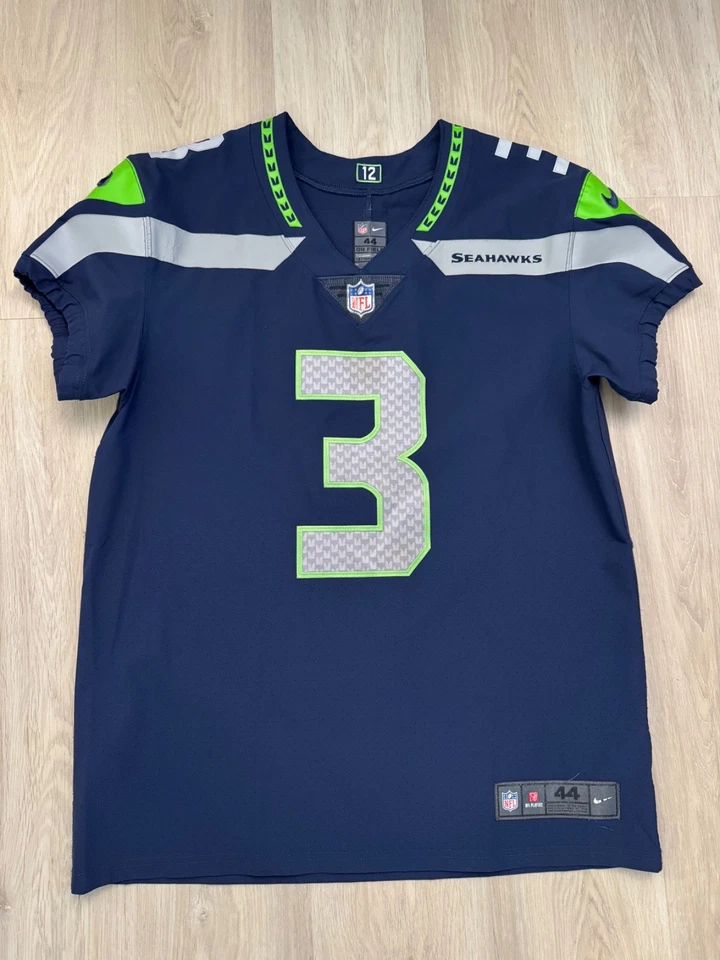 Camiseta Nike Vapor Elite intocable Russell Wilson Seattle Seahawks NFL 44 grande Foto 1 de 4