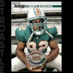 Tarjeta de fútbol americano (RC) Daryl Gardener 1996 Donruss Rookie #215 Miami Dolphins 🏈 - Imagen 1 de 3