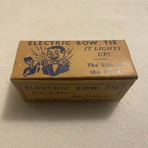 ANTIKE VINTAGE FRANCO ELEKTRISCHE FLIEGE 40ER JAHRE OVP UND BATTERIE NYC MADE - Bild 1 von 13