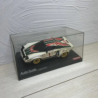 VERY RARE Kyosho MINI-Z Racer Body LANCIA STRATOS MONTE-CARLO #1 F/S GLOSS - Image 1 of 4