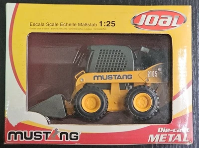 Joal 20005JO Mustang 2105 Skid Loader Scala 1/25 Modello - Immagine 1 di 4