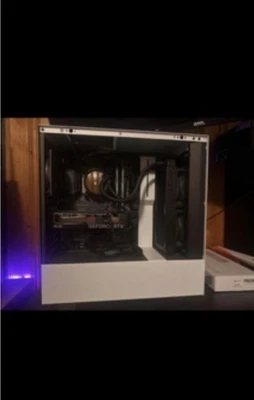 Gaming Pc Tower NZXT H510 Case Intel 10400f 16gb Ram - Image 1 of 3