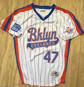jesse orosco new york mets brooklyn cyclones 30 year anniversary sga jersey - Picture 1 of 5