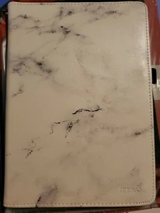 Timovo 360JK Xz Ipad 10.2 2019 WHITE MARBLE  - Picture 1 of 8