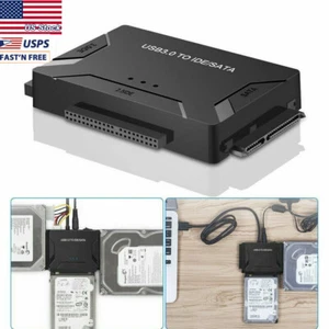 External Hard Drive Reader Recovery Converter for Universal 2.5" 3.5" HDD/SSD US - Picture 1 of 10