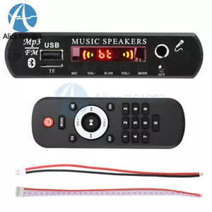 Bluetooth5.1 MP3 Decoder Board Car Audio USB TF FM Radio Module MP3 Music Player - Picture 1 of 19