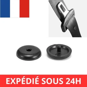 Arrêt de boucle Ceinture de sécurité - Bouton Clip Universel Voiture - Noir - Picture 1 of 1