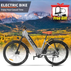 26" Ebike 36V Electric Bike Bicycle 25Mph 750W Commuter Tire Mountain Adults - Picture 1 of 13
