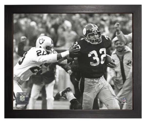 Franco Harris The Immaculate Reception To The End Zone Framed 8x10 Photograph - Picture 1 of 4