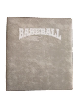 Colección de tarjetas de béisbol en carpeta gris The Upper Deck 1991 algunos duplicados usados en excelente estado Foto 1 de 4