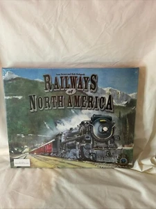 Railways of North America (2017 Edition) New/ Sealed Eagle Games 14+ Railroads - Picture 1 of 7