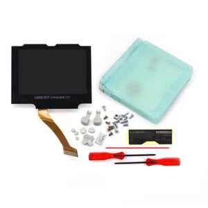 V5 GBA SP IPS Laminated LCD Backlight Screen Kit+Shell For GameBoy Advance SP - Picture 1 of 56
