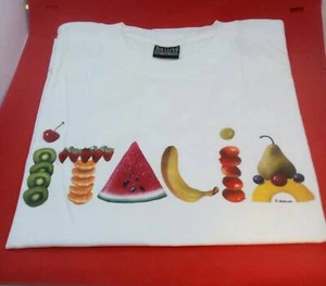 'Italia' Souvenir T-Shirt, Quality Imaging, 100% Cotton, Made in Italy - Picture 1 of 3