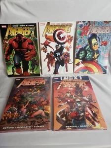 Marvel New Avengers Vol 3 & 4 Hardcover And Avengers 2, 3, 5 TPB Bendis Lot 5 - Picture 1 of 9