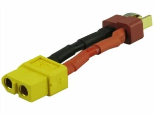 Adapter Male XT60 Female to Deans T-plug - Picture 1 of 1
