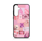 Etui na Galaxy S24 Wysoka rozdzielczość Custom Design Print - Pink Vibes