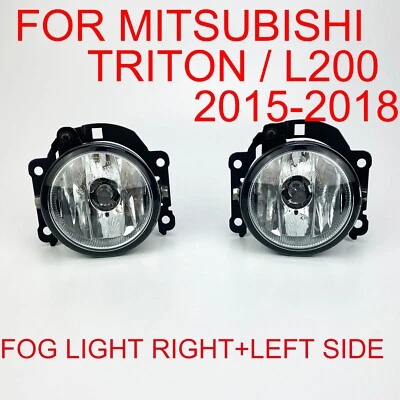Par de luces antiniebla delanteras para Mitsubishi Triton / L200 2015 2016 2017 2018 R + L Foto 1 de 4