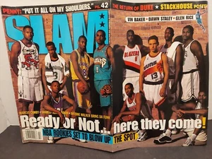 1997 SLAM Magazine # 15 Rookie Kobe Bryant auf Cover Ray Allen Steve Nash Marbury - Bild 1 von 12