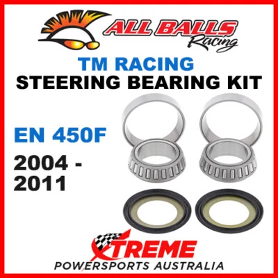22-1010 TM Racing EN450F EN 450F 2004-2011 Steering Head Stem Bearing & Seal Kit - Image 1 of 2