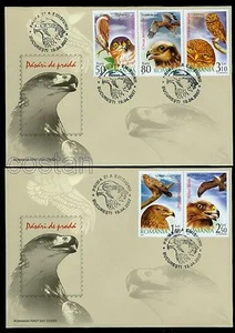 2007 Birds of Prey,Owl,Eagle,Hawk,Buzzard,Rapaces,Raubvögel,Romania,Mi.6184,FDC - Picture 1 of 1