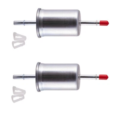 2 filtros de combustible para Ford E-150 F-150 para Jaguar para Mercury para Mazda para Lincoln Foto 1 de 4