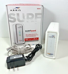 ARRIS SURFboard SB6183 Kabelmodem 16x4 Kanäle DOCSIS 3.0 - weiß - Bild 1 von 9