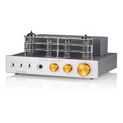 Nobsound HiFi Bluetooth 5.0 Vacuum Tube Amplifier Class A ‎SUC-D2 6P1 6J4 [NEW - Image 1 of 4