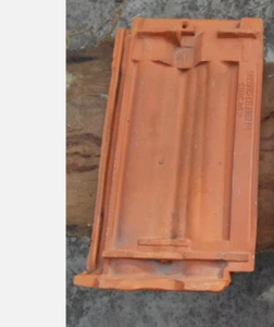 * Roof Tile * Teracotta / Clay * Ludowici * 9" X 16" * - Picture 1 of 1