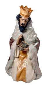 Lladro Gres King Gaspar #12279 Vintage Nativity Porcelain w/Box - Picture 1 of 6