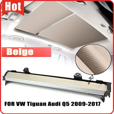 Conjunto de cubierta de parasol techo corredizo beige para VW Tiguan Audi Q5 2009-2017 1K9877307A Foto 1 de 4