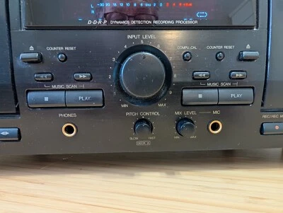 JVC TD-W354 Double Cassette Tape Deck Dolby Pro (See video in pictures) - Image 1 of 4