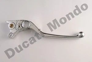 Silver front brake lever Ducati 748 996 998 Multistrada Monster Aprilia Bimota - Picture 1 of 1