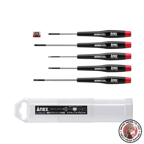 NEW ANEX Mag Catch PICO + No.3450-S2 Precision Screwdriver Set - Image 1 of 1