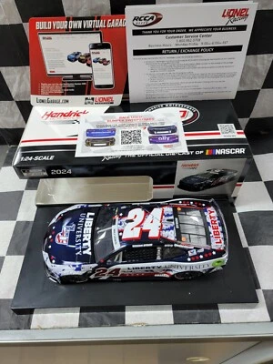 William Byron #24 Libertà Università Patriottico Colore Cromo 2024 CamaroZL1 1: - Immagine 1 di 4