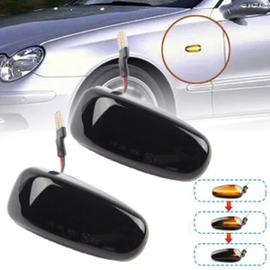 For BENZ CLK W202 W210 W208 Vito W638 R170 LED Side Marker Blinker Dynamic Light - Picture 1 of 7