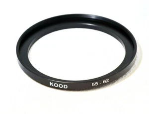 Stepping Ring 55-62mm 55mm to 62mm Step Up ring stepping Rings 55mm-62mm - Picture 1 of 1