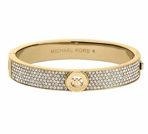 Michael Kors MKJ3998710 Women's Bracelet IP-Gold New - Picture 1 of 3