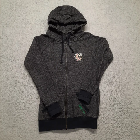 Fighting Sioux Jacket UND North Dakota Womens Size Medium Colosseum Full Zip Cover