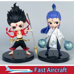 2PC 6.7 inches Nezha PVC Character edition animation .table decoration china new - Picture 1 of 9