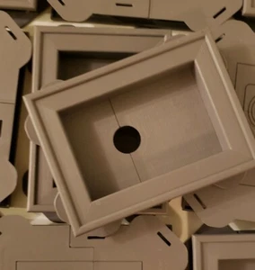 Mini bloque dividido 093 enebro 1 Ct Mid America vinilo montaje maestro  - Imagen 1 de 3