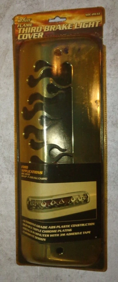 CUBIERTA TERCERA LUZ FRENO BULLY FLAME CROMADA SDC-203Z FORD F-150 04-08  Foto 1 de 1