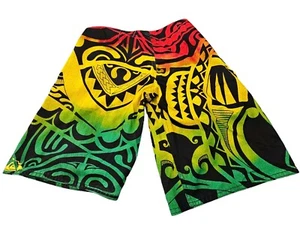 Quiksilver Boy's Medium Multicolor Logo Board Shorts Swim Trunks - Picture 1 of 6
